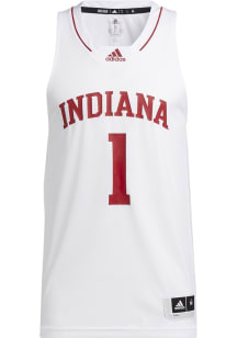 Adidas Indiana Hoosiers White Swingman Jersey