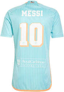 Lionel Messi Inter Miami CF Mens Replica Soccer Third Jersey - Green
