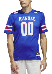 Adidas Kansas Jayhawks Blue Premier Football Jersey