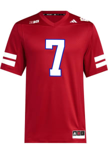Adidas Nebraska Cornhuskers Red 100 Year Football Jersey