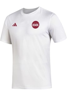 Adidas Indiana White Bob Knight Creator Short Sleeve T Shirt
