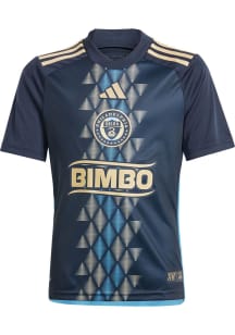 Adidas Philadelphia Union Youth Navy Blue Home Soccer Jersey