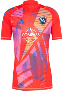 Sporting Kansas City Mens Adidas Replica Soccer Tiro Goalkeeper Jersey - Red