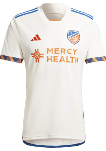 FC Cincinnati Mens Adidas Replica Soccer Away Jersey - White