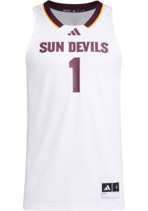 Adidas Arizona State Sun Devils White Swingman Jersey