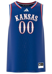 Adidas Kansas Jayhawks Blue Swingman Replica Jersey
