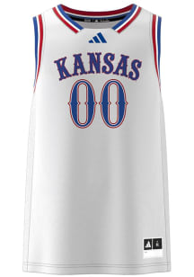 Adidas Kansas Jayhawks White Swingman Replica Jersey
