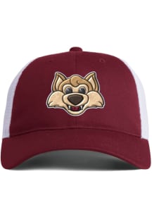 Adidas Arizona Coyotes Mascot Relaxed Trucker Adjustable Hat - Maroon