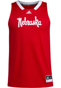 Adidas Nebraska Cornhuskers Red Road Jersey