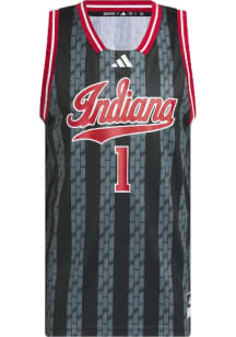 Adidas Indiana Hoosiers Black Swingman Replica Jersey