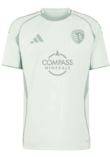 Adidas Sporting Kansas City Mens Gold One Planet Prematch Pre-match Jersey