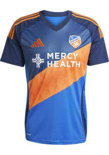 FC Cincinnati Mens Adidas Replica Soccer 25-26 Home Jersey - Blue