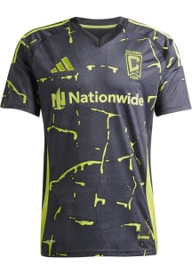 Columbus Crew Mens Adidas Replica Soccer 25-26 Away Jersey - Black