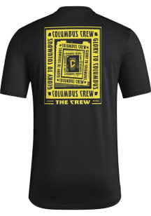 Adidas Columbus Crew Black Local Warp Short Sleeve T Shirt