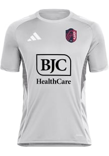 Adidas St Louis City SC Grey Tiro Short Sleeve T Shirt