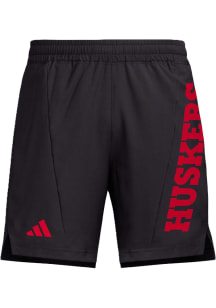 Adidas Nebraska Cornhuskers Mens Black Designed 4 Training Shorts