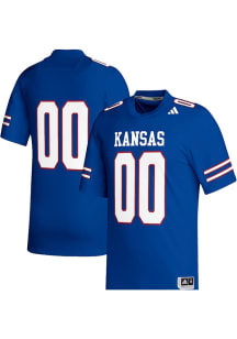 Adidas Kansas Jayhawks Blue Replica Football Jersey