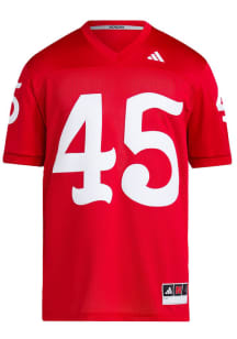 Adidas Nebraska Cornhuskers Red Solich Throwback Football Jersey