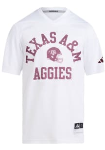 Adidas Texas A&M Aggies White Tailgate Style Football Jersey