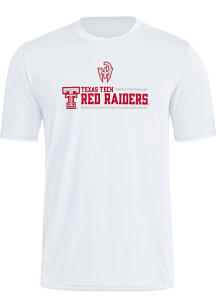 Adidas Texas Tech Red Raiders White Strategy Short Sleeve T Shirt