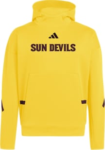 Adidas Arizona State Sun Devils Mens Gold ZNE Hood