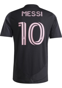 Lionel Messi Inter Miami CF Mens Authentic Soccer 25-26 Away Jersey - Black