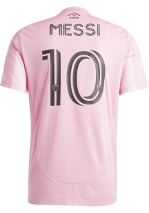 Lionel Messi Inter Miami CF Mens Replica Soccer 25-26 Home Jersey - Pink