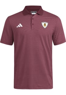 Adidas Arizona State Sun Devils Mens Maroon Spring Fling Short Sleeve Polo