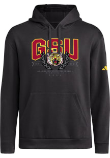 Adidas Grambling State Tigers Mens Black HBCU Long Sleeve Hoodie