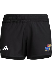 Adidas Kansas Jayhawks Womens Black D4T Shorts