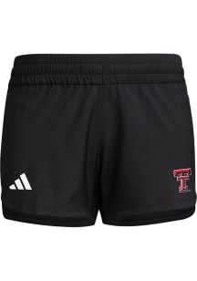 Adidas Texas Tech Red Raiders Womens Black D4T Shorts