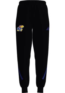 Adidas Kansas Jayhawks Womens Z.N.E. Black Sweatpants