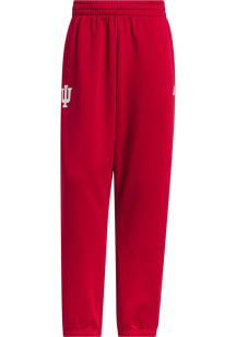 Adidas Indiana Hoosiers Mens Red Off-Court Logo Pants
