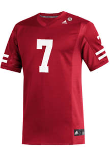 Adidas Nebraska Cornhuskers Red Replica Football Jersey