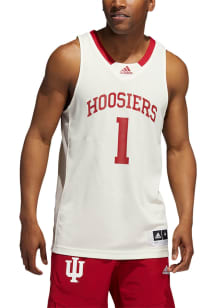 Adidas Indiana Hoosiers White Swingman Jersey