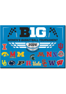 Big Ten 2026 Womens Basketball Tournament Magnet