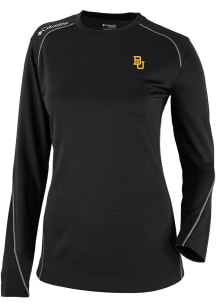 Columbia Baylor Bears Womens Black Heat Seal Omni Wick Shotgun Long Sleeve T-Shirt