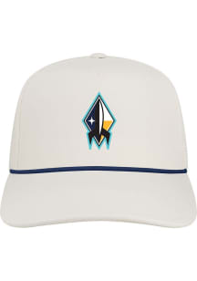 Legacy Sugar Land Space Cowboys Caddy 5-Panel Rope Adjustable Hat - White