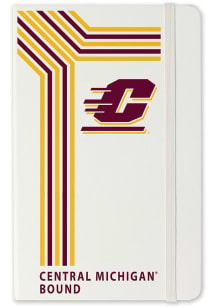 Central Michigan Chippewas School Bound Notebook and Folder - White