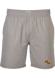 Rowan University Mens Grey Primary Logo Shorts