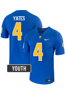 Nike Pitt Panthers Youth Blue NIL Name And Number Football Jersey
