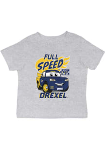 Vive La Fete Drexel Dragons Infant Full Speed Short Sleeve T-Shirt Grey