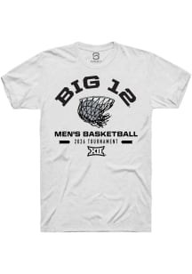 Summit Sportswear Big 12 White 2026 Men's Basketball Championship Short Sleeve T Shirt