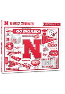 Nebraska Cornhuskers Scrapbook Puzzle