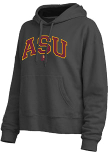 Arizona State Sun Devils Womens Black Moonbeam Hooded Sweatshirt