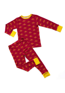 Iowa State Cyclones Toddler Cardinal Top and Bottom Loungewear Sleep Pants