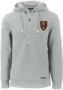 Cutter and Buck Real Salt Lake Mens Grey Roam Hood