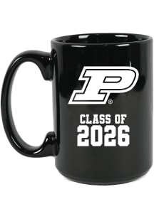 Purdue Boilermakers Class of 2026 El Grande Ceramic Mug - Black