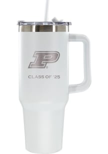 The Memory Company Purdue Boilermakers Class of 2025 40oz Stainless Steel Tumbler - White