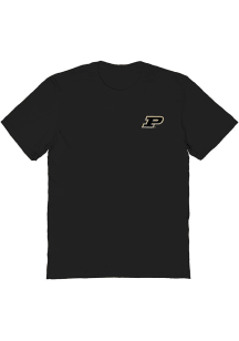 Vive La Fete Purdue Boilermakers Womens Black Impressions Short Sleeve T-Shirt